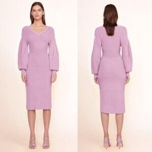 STAUD Carnation Dress